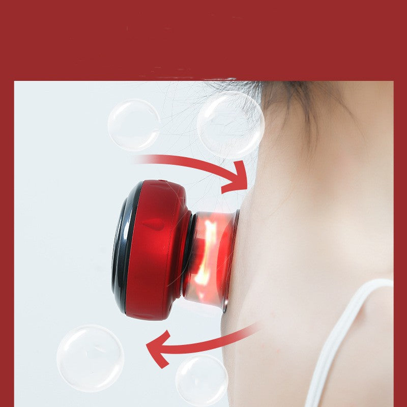 Electric Cupping Machine Push-button Vacuum Gua Sha Machine Wireless Charging